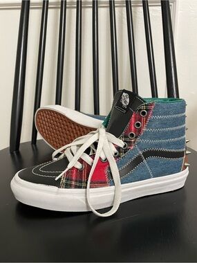 Vans Sk8-Hi "Tartan Daze" sneakers NEW